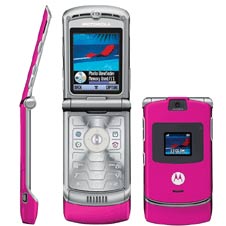 Motorola RAZR V3 Magenta